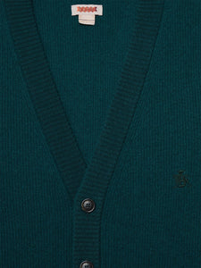 Baracuta Cashmere Cardigan - Racing green