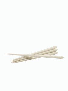 Taper candles by Ester & Erik (box w/6 pcs) - off-white