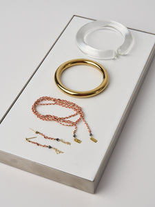 N° 182 Necklace | Gold Red