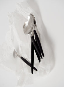 Goa Mocha Spoon - Single w black handle