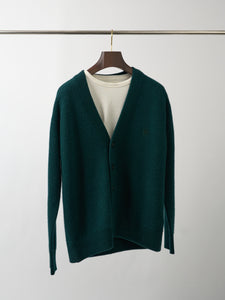 Baracuta Cashmere Cardigan - Racing green