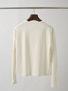 Long Sleeve – Organic Cotton & Hemp Blend, White