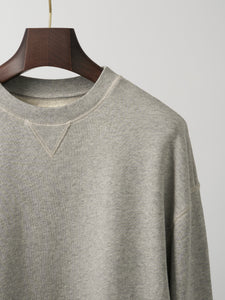 Organic Cotton Sweatshirt – Grey Melange