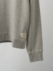 Organic Cotton Sweatshirt – Grey Melange