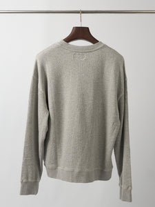 Organic Cotton Sweatshirt – Grey Melange