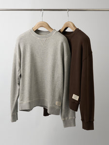 Organic Cotton Sweatshirt – Grey Melange