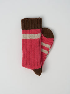 MW74 Merino Wool extra-fine Socks - Raspberry